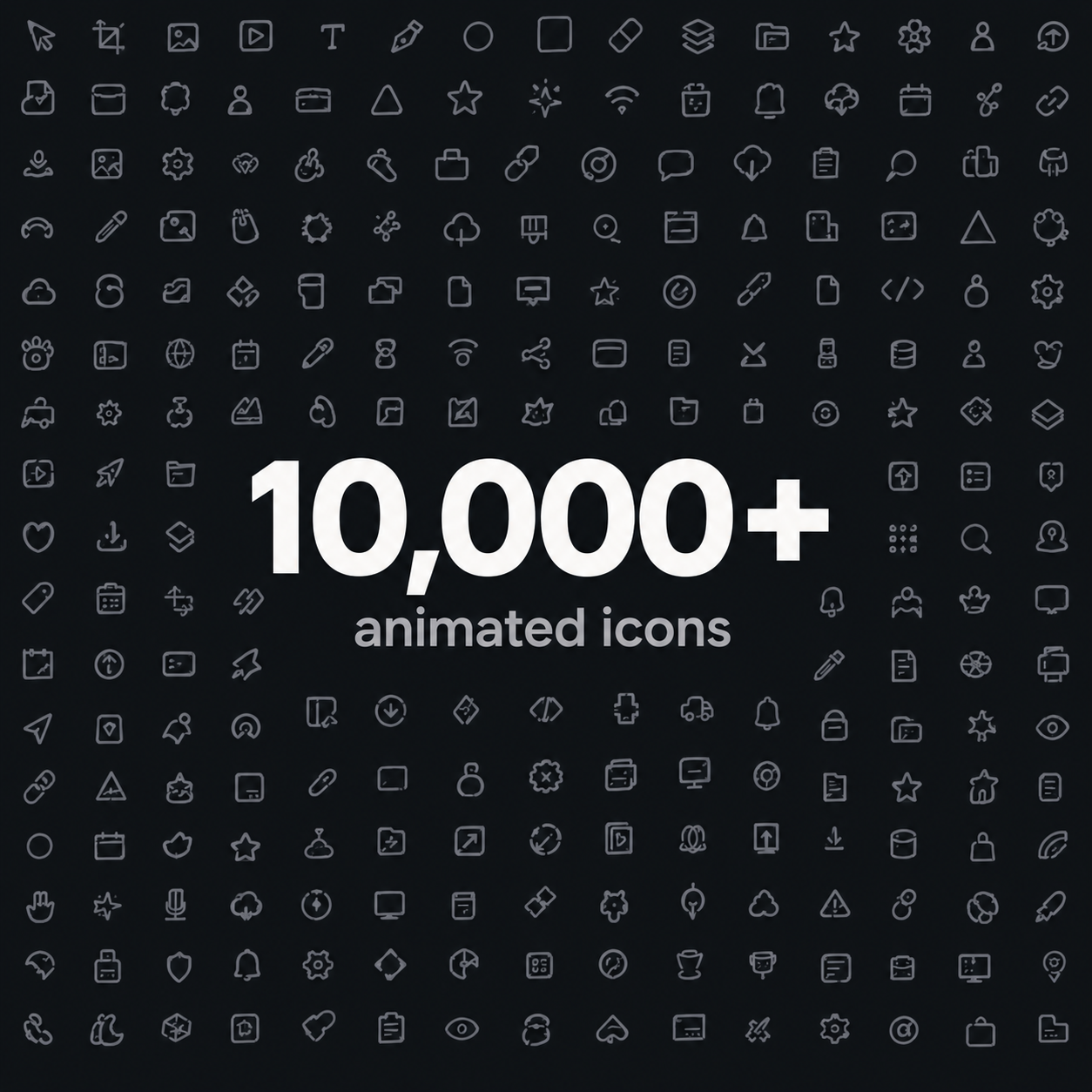 10,000+ Animated Icons: How to Use Animated Icons in Figma