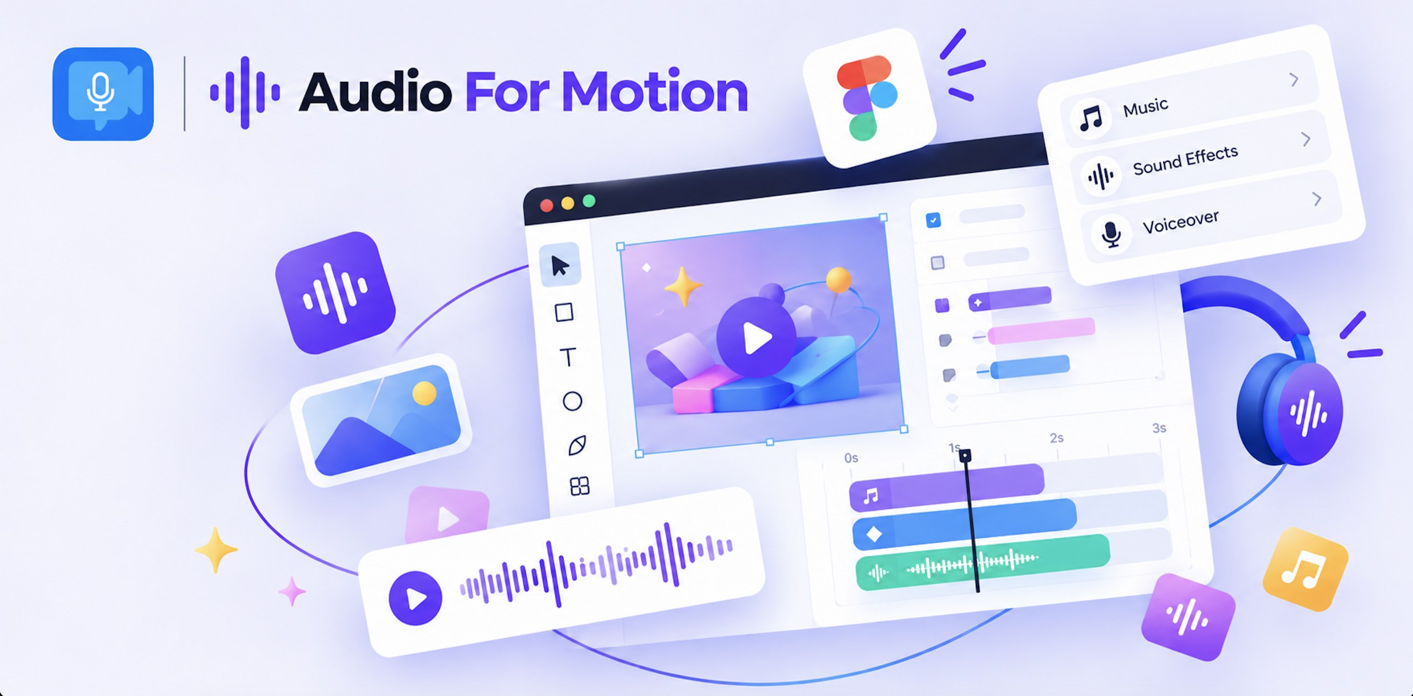 Amazed with Audio for Motion: Adding Sound to Figma Designs
