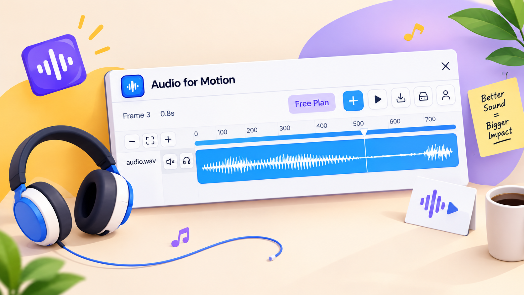 Why We Built Audio for Motion: Bringing Sound into the Figma Workflow
