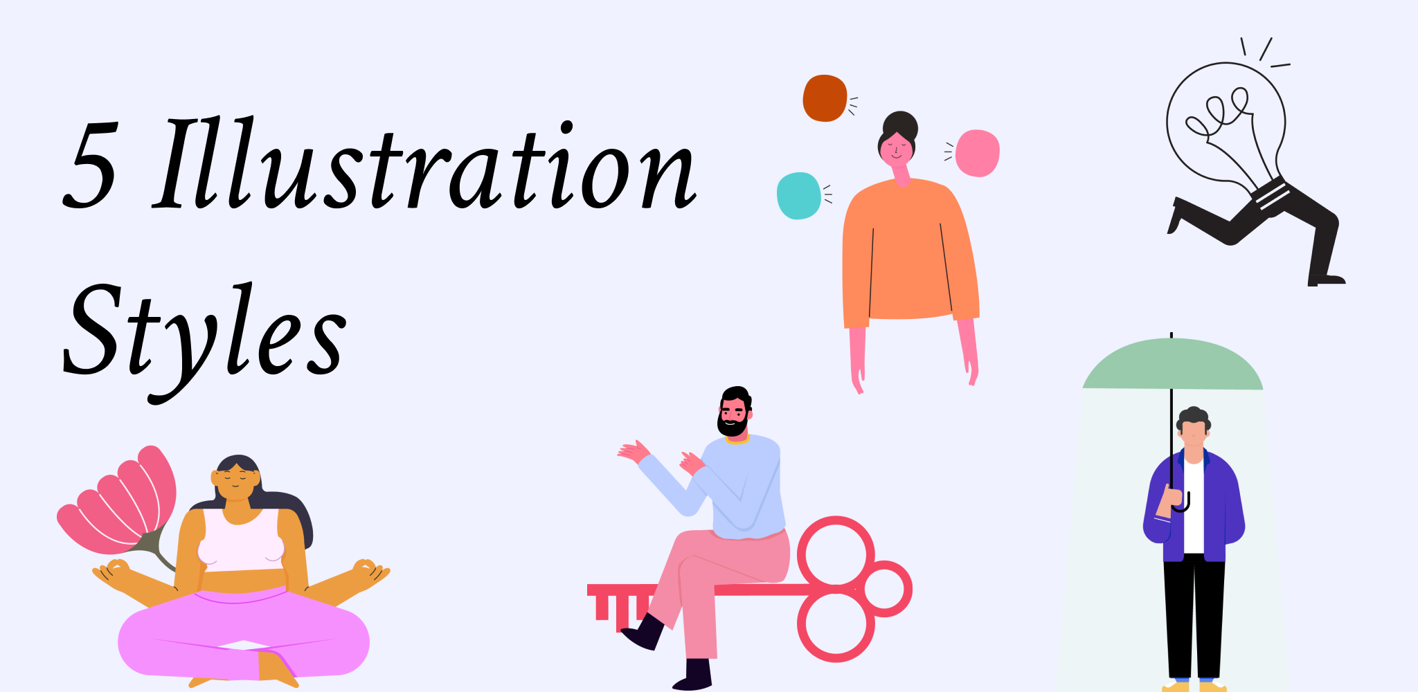 5 Illustration Styles by Crafttor