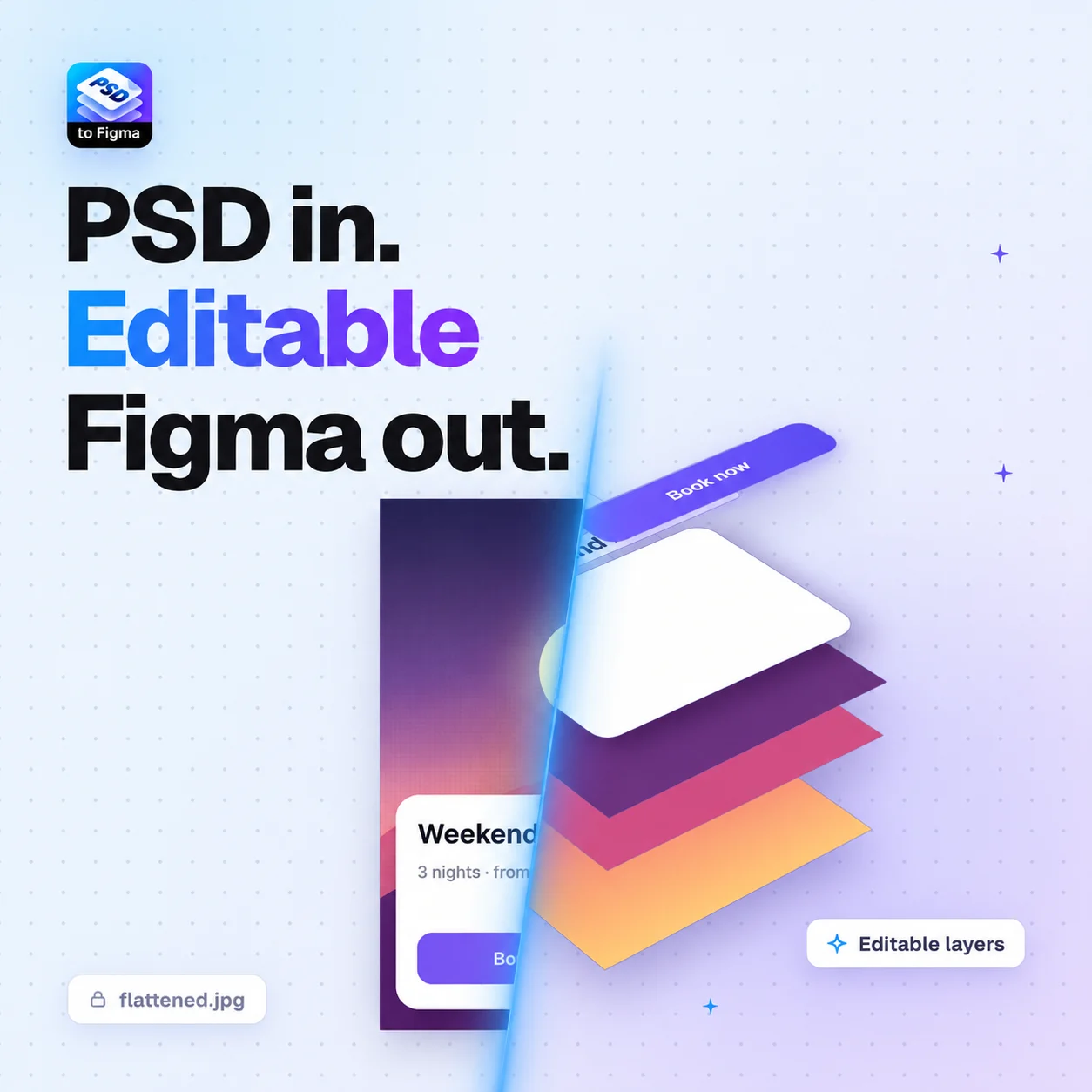 PSD to Figma: Convert Photoshop Files to Editable Figma Layers